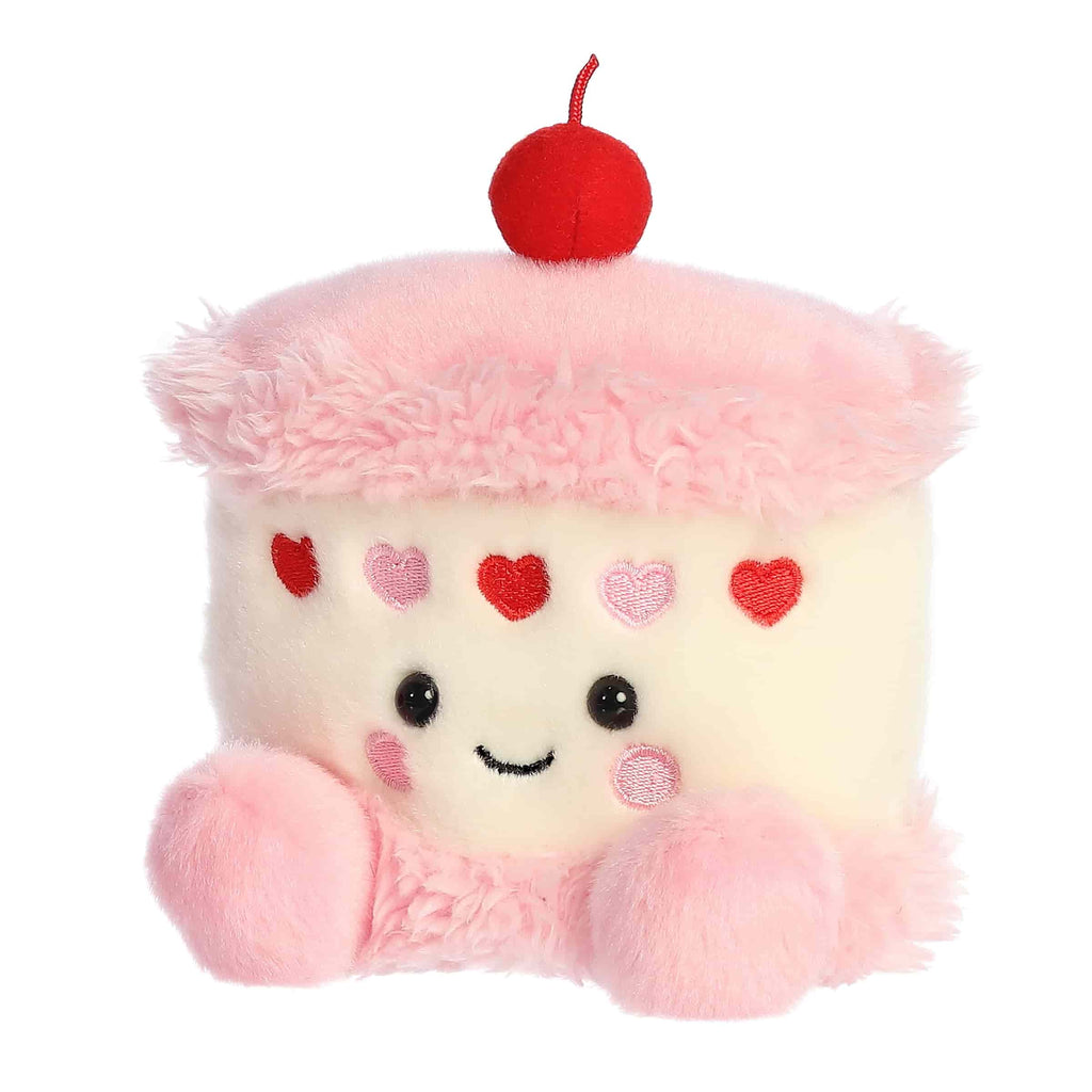 Aurora Palm Pals Jubi Heart Cake 5 inch Plush Stuffed Animal Toy