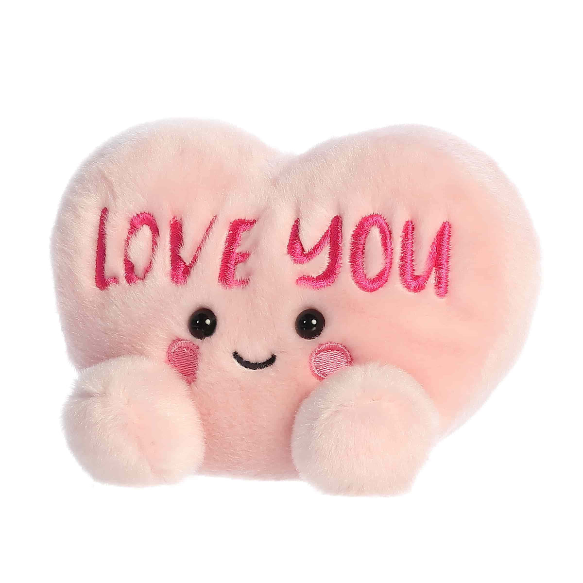 Love You Candy Heart Palm Pals plush view 5