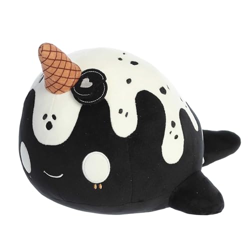 Aurora Tasty Peach Cookies & Cream Nomwhal Plush Stuffed Animal Toy 12.5" #14336