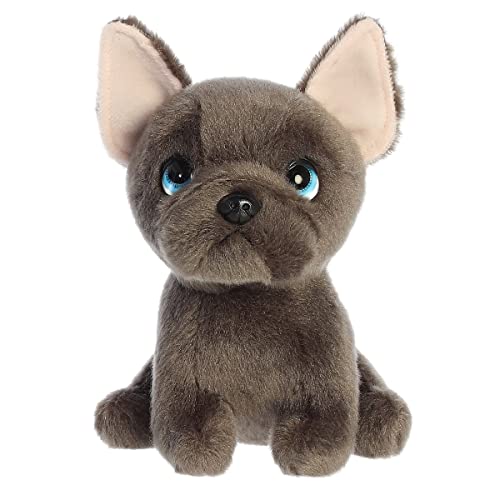 Aurora Expressive Petites Bonbon French Bulldog Gray 7 " 33751 Plush Toy