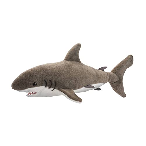 Douglas Cuddle Fin Great White Shark 22" Plush Stuffed Animal Toy #299