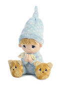 Aurora Precious Moments 9.5" Prayer Boy Spanish Blue Plush Animal Toy #15742