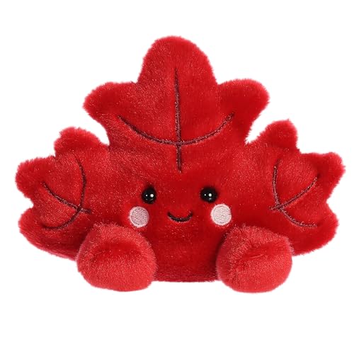 Aurora Palm Pals Fall Maple Leaf 5 inch Plush Stuffed Animal Toy #33897