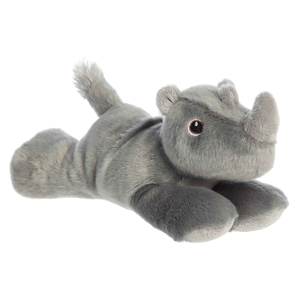 Aurora 8" Eco Softies Rhino Plush Stuffed Animal Toy #35156