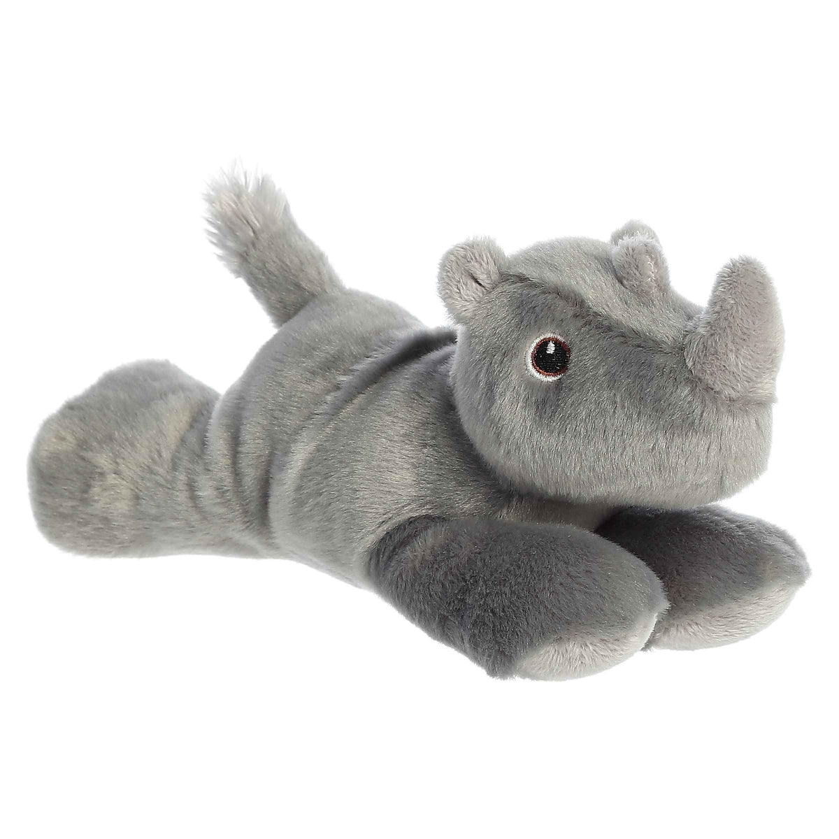 Aurora 8" Eco Softies Rhino Plush Stuffed Animal Toy #35156