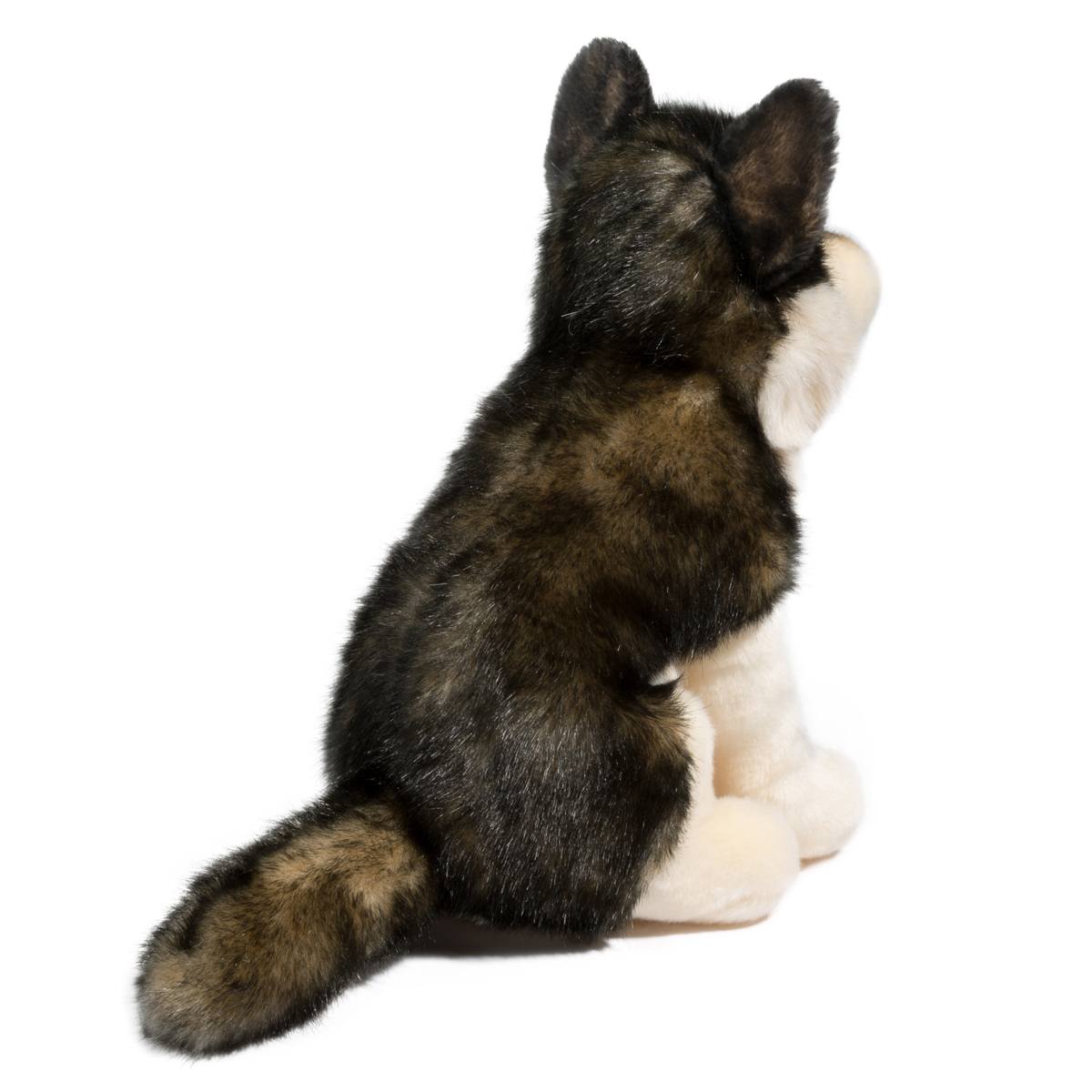 Douglas Cuddle Atka Wolf 11" Plush Stuffed Animal Toy #1833