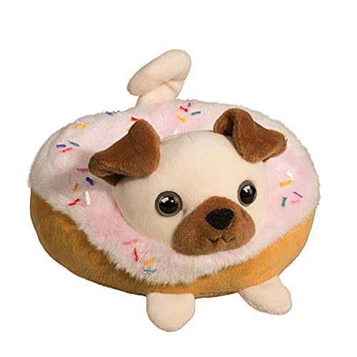 Douglas Cuddle Pug Donut Macaroon Plush Stuffed Animal Toy #4725