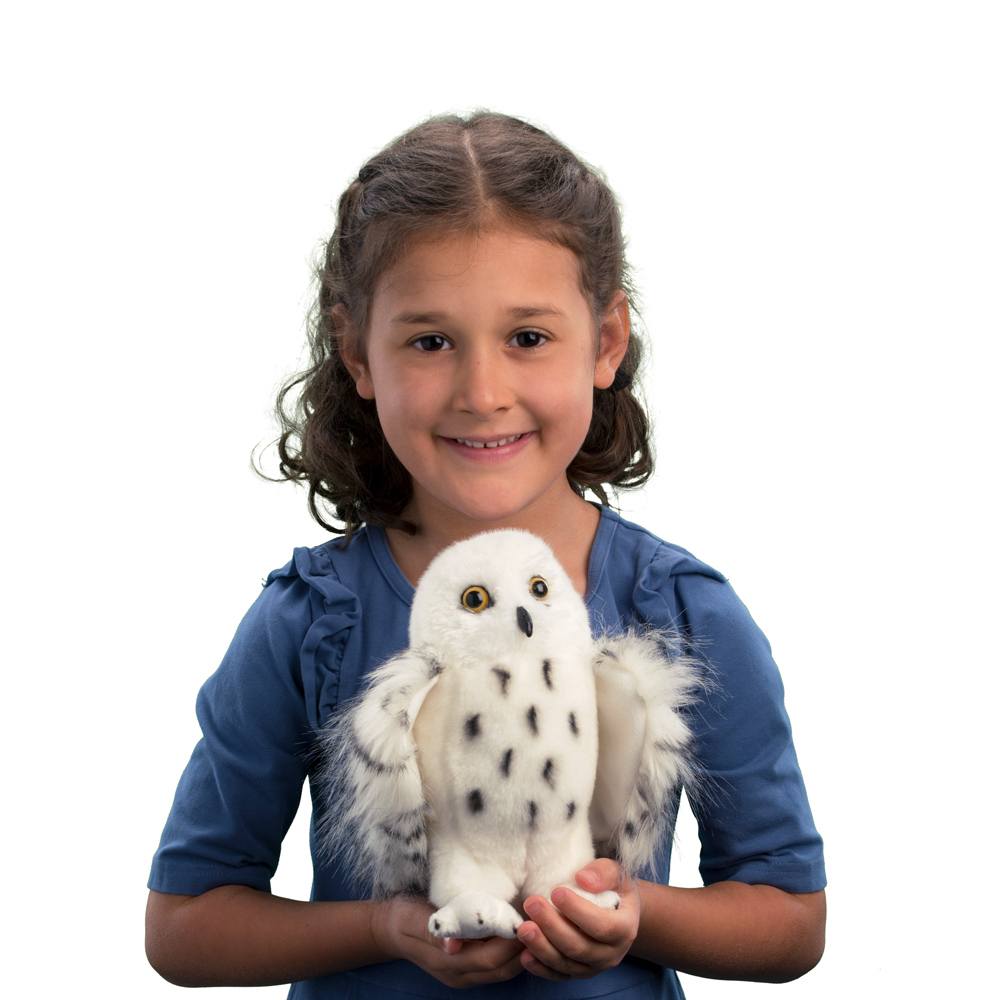Douglas Cuddle Wizard Snowy Owl 8" Plush Stuffed Animal Toy #3841