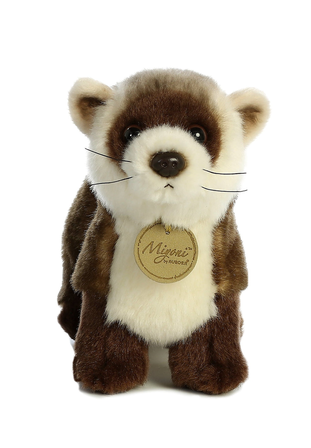 Aurora Miyoni Black Footed Ferret 10.5 inch Plush Stuffed Animal Toy