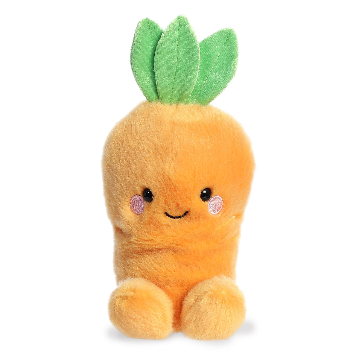 Aurora Palm Pals Cheerful Carrot 5 inch Plush Stuffed Animal Toy