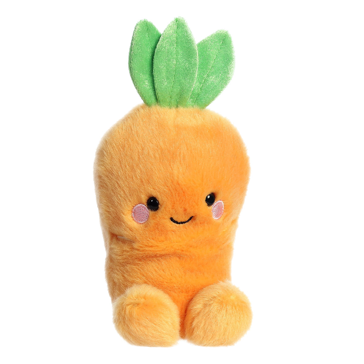 Aurora Palm Pals Cheerful Carrot 5 inch Plush Stuffed Animal Toy