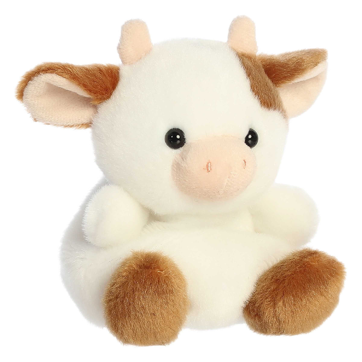 Caroline Brown Cow Palm Pals plush view 2