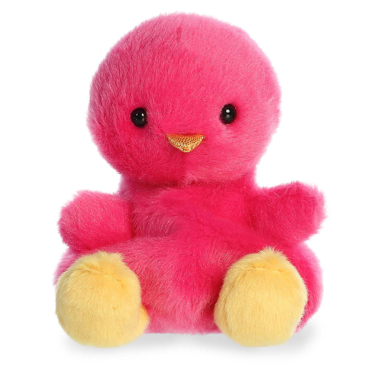 Aurora Palm Pals Peyton Pink Chick 5 inch Plush Stuffed Animal Toy #82177