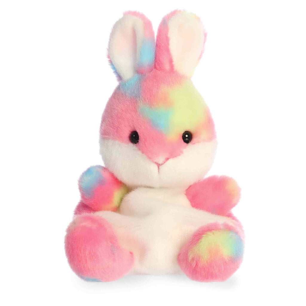 Aurora Palm Pals Bubblegum Jellybean Bunny 5 inch Plush Stuffed Animal Toy