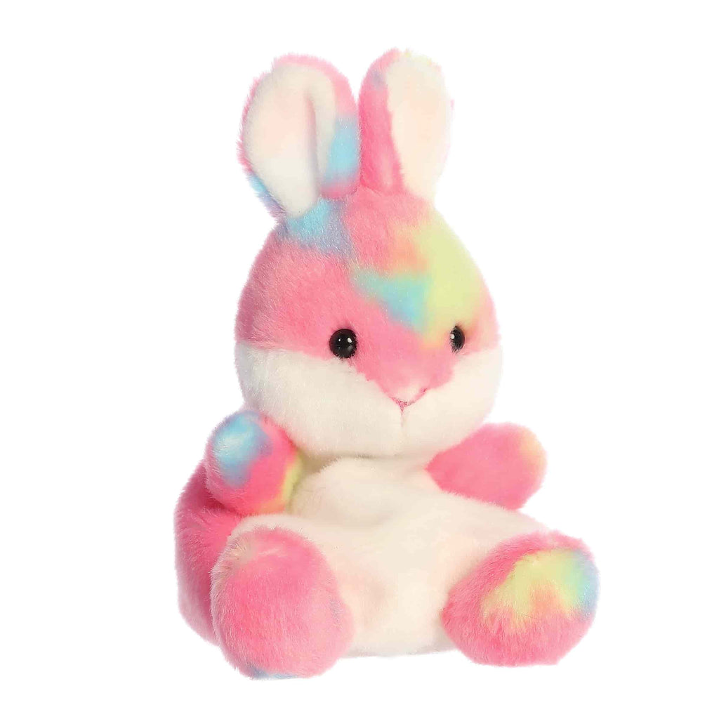 Aurora Palm Pals Bubblegum Jellybean Bunny 5 inch Plush Stuffed Animal Toy