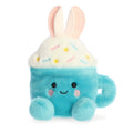 Aurora Palm Pals Lopi Bunny Latte 5 inch Plush Stuffed Animal Toy