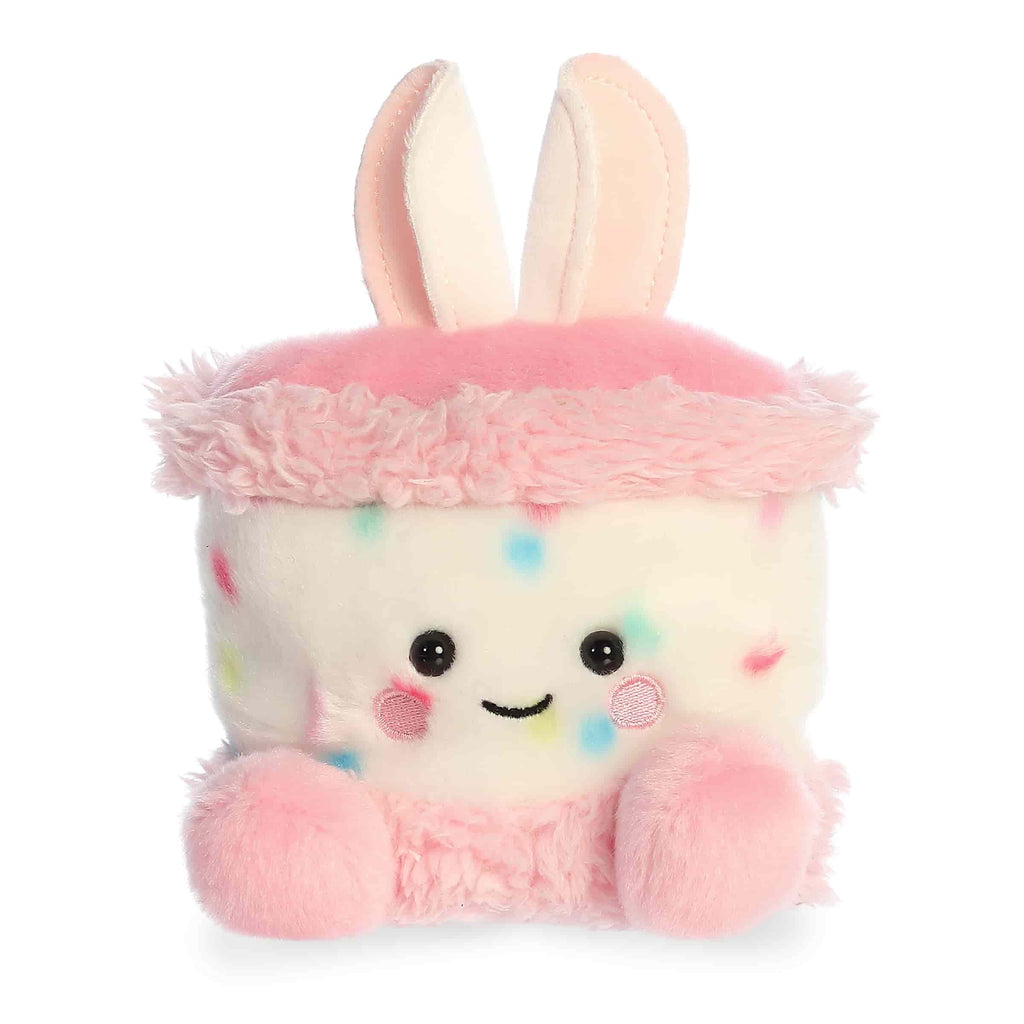 Aurora Palm Pals Bubbi Bunny Cake 5 inch Plush Stuffed Animal Toy