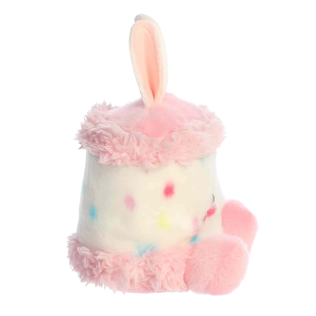 Aurora Palm Pals Bubbi Bunny Cake 5 inch Plush Stuffed Animal Toy