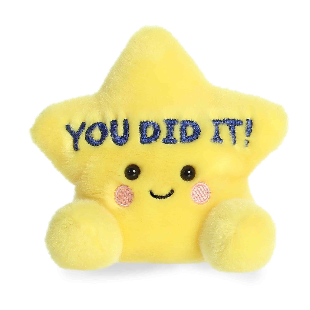 Aurora Palm Pals You Did It Star 5 inch Plush Stuffed Animal Toy