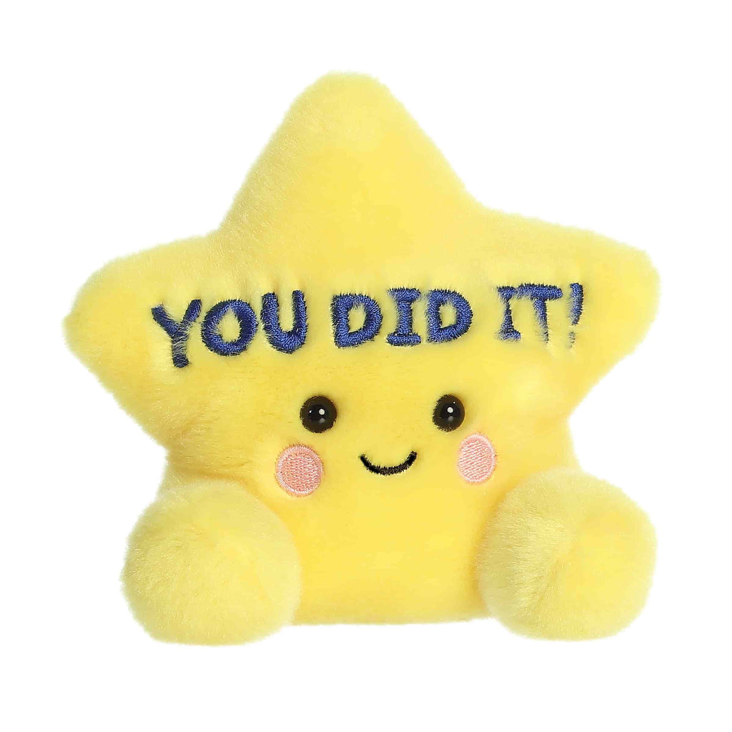 Aurora Palm Pals You Did It Star 5 inch Plush Stuffed Animal Toy