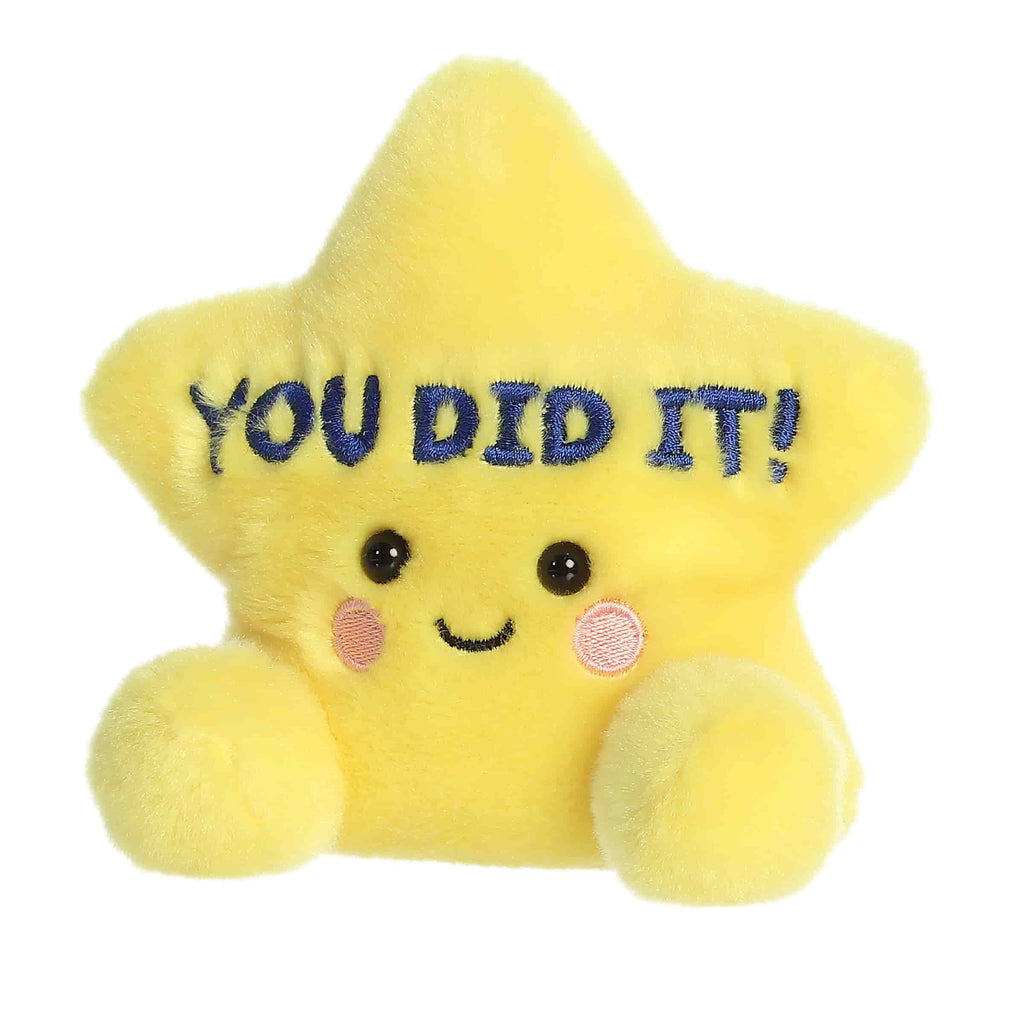 Aurora Palm Pals You Did It Star 5 inch Plush Stuffed Animal Toy