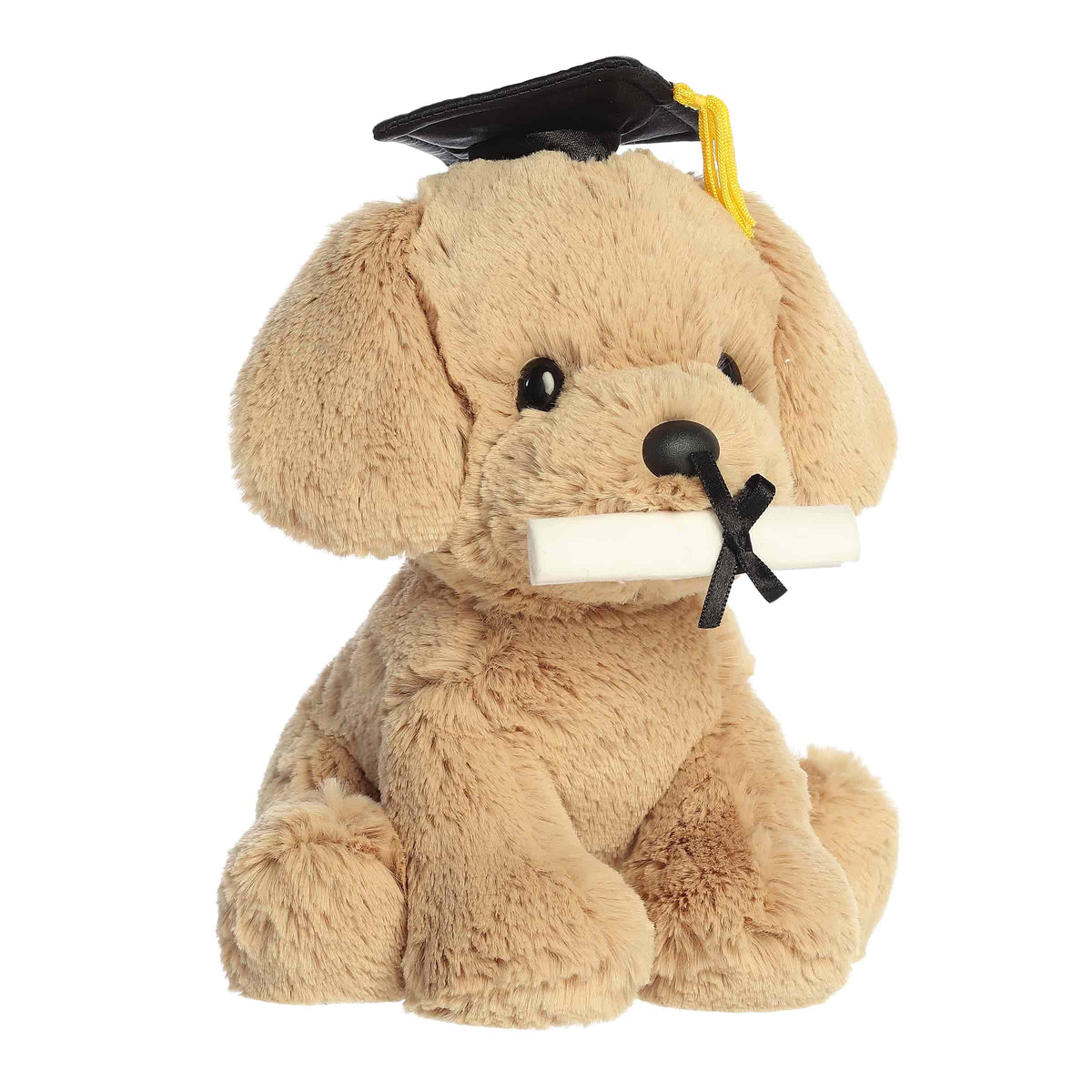 Aurora Graduation Grad Retriever Pup 8.5 inch Plush Stuffed Animal Toy