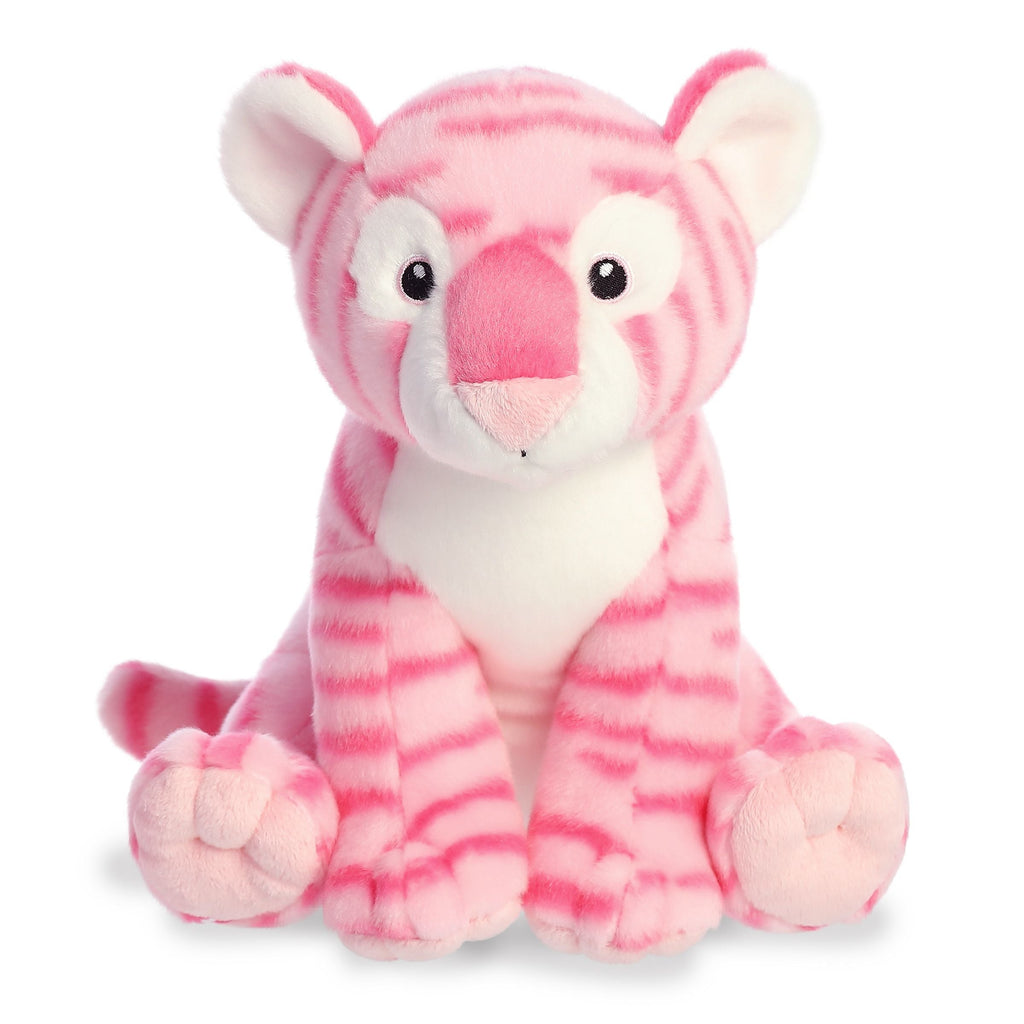 Aurora Destination Nation Pink Tiger 12 inch Plush Stuffed Animal Toy