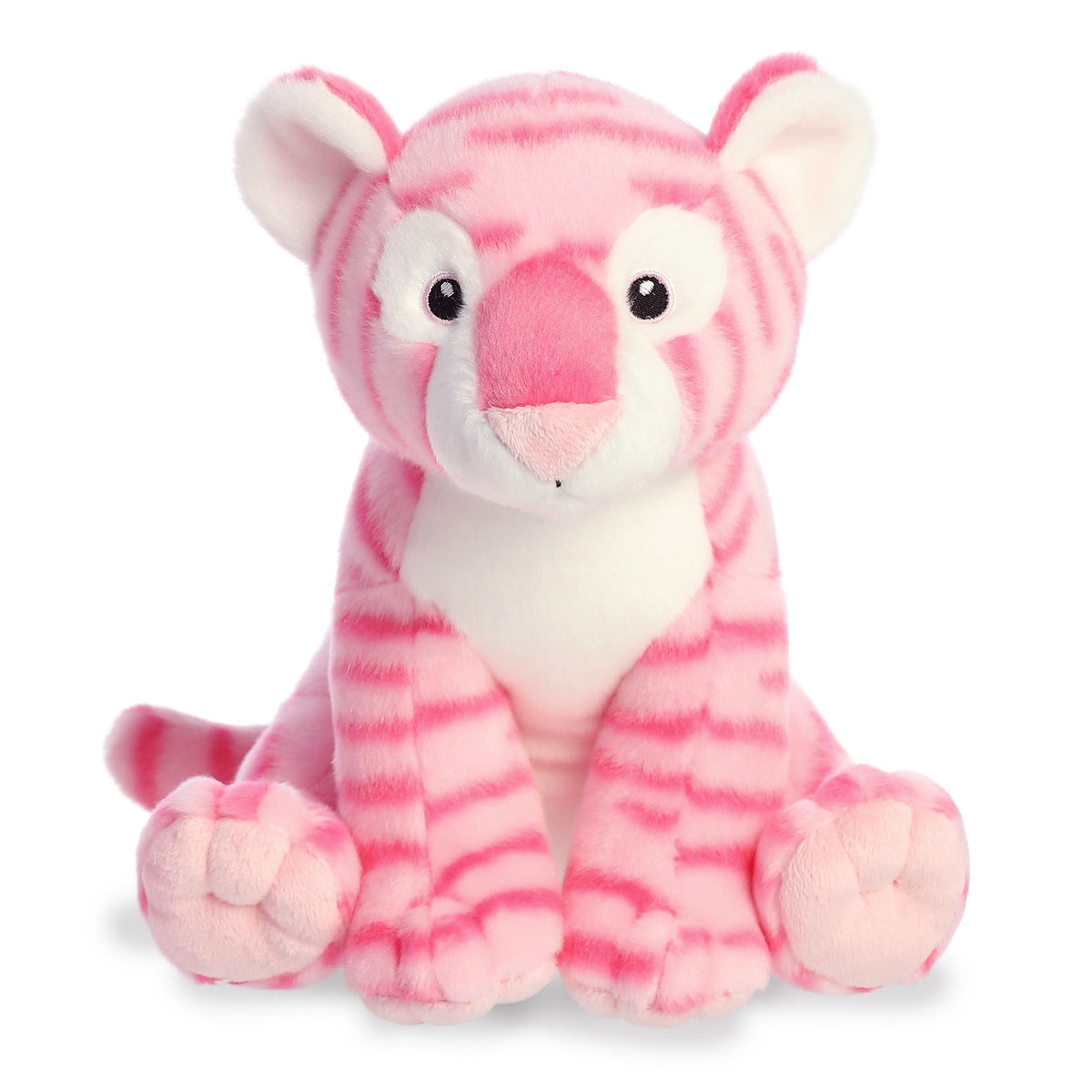 Aurora Destination Nation Pink Tiger 12 inch Plush Stuffed Animal Toy