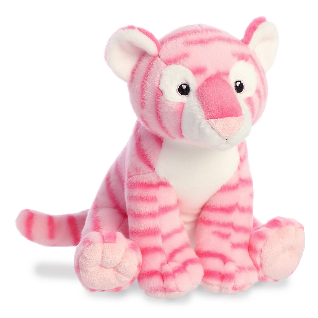 Aurora Destination Nation Pink Tiger 12 inch Plush Stuffed Animal Toy