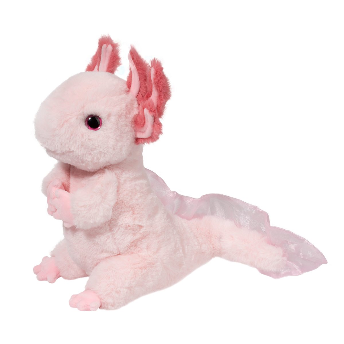 Douglas Cuddle Luisa Axolotl 11" Plush Stuffed Animal Toy #4655