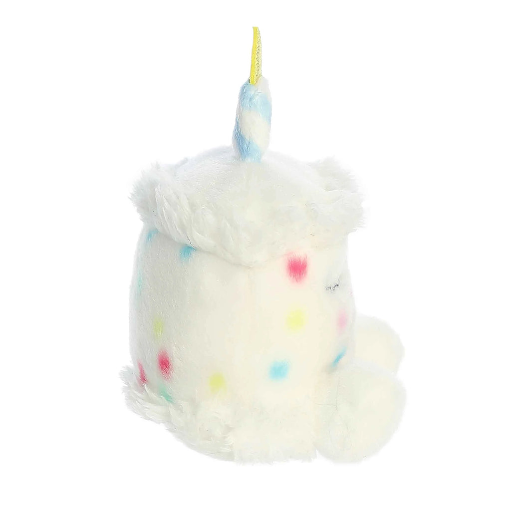 Happy B'day Cake Palm Pals plush detail