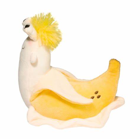 Douglas Cuddle Vinnie Banana Slug Macaroon 8" Plush Stuffed Animal Toy #4735