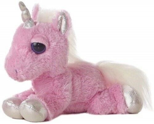 Aurora 10" Dreamy Eyes Pink Unicorn 21247 Plush Stuffed Animal Toy