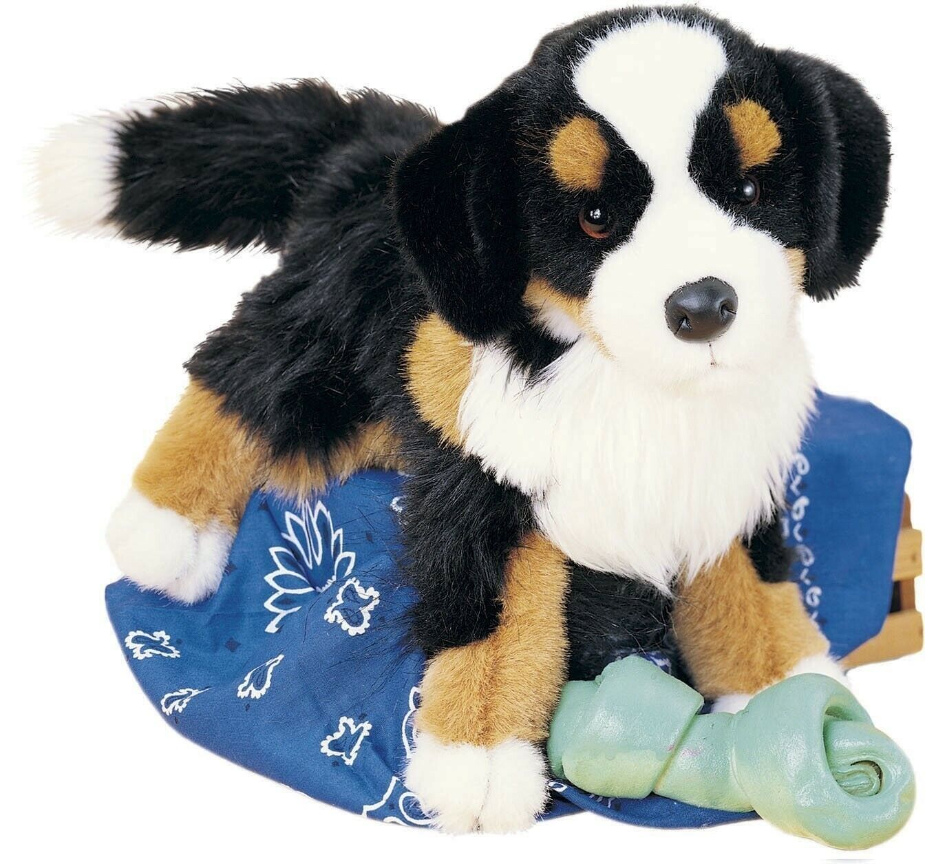 Douglas Cuddle Trevor Bernese Mountain Dog 16" Plush Stuffed Animal Toy #2025