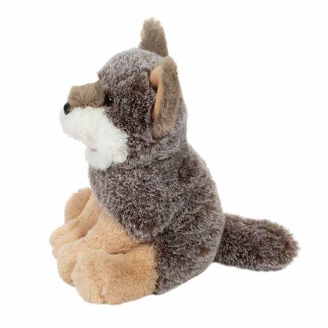 Douglas Cuddle Albie Wolf Mini Soft 6" Plush Stuffed Animal Toy #4492