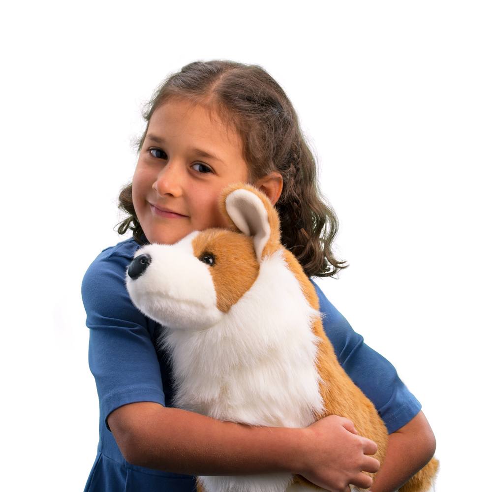 Douglas Cuddle Chadwick Corgi 16" Plush Stuffed Animal Toy #332
