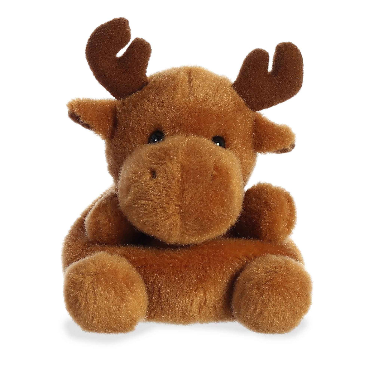 Aurora Palm Pals Cinnamon Moose 5 inch Plush Stuffed Animal Toy #99132