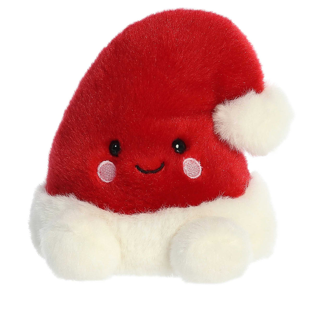 Aurora Palm Pals Topper Santa Hat 5 inch Plush Stuffed Animal Toy