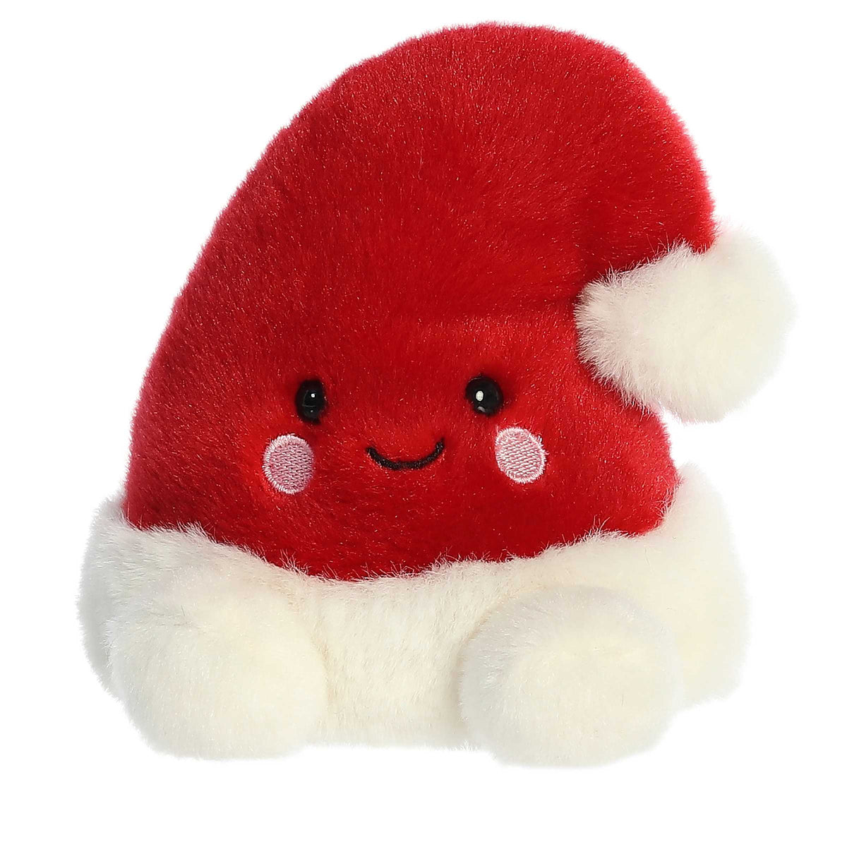 Aurora Palm Pals Topper Santa Hat 5 inch Plush Stuffed Animal Toy