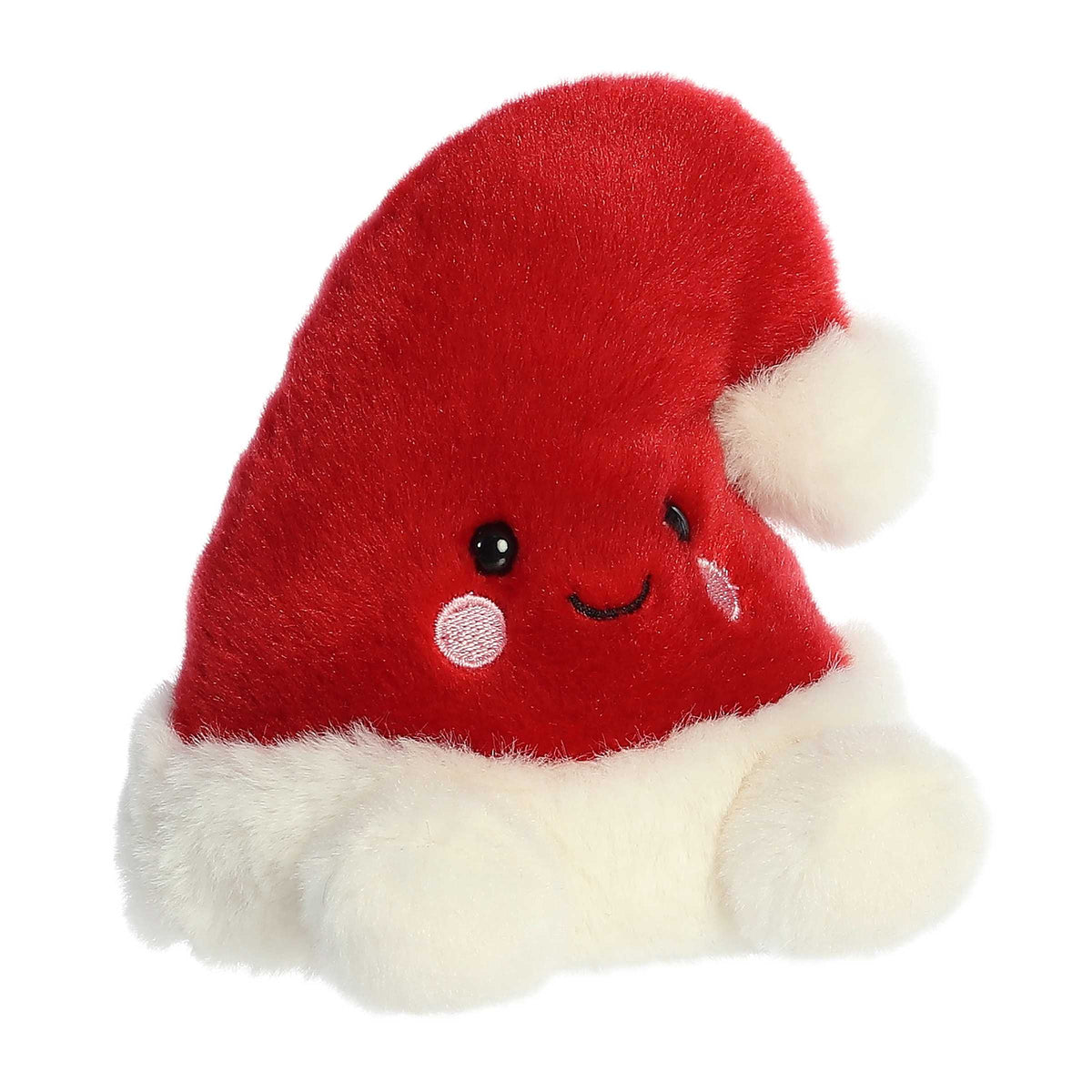 Aurora Palm Pals Topper Santa Hat 5 inch Plush Stuffed Animal Toy