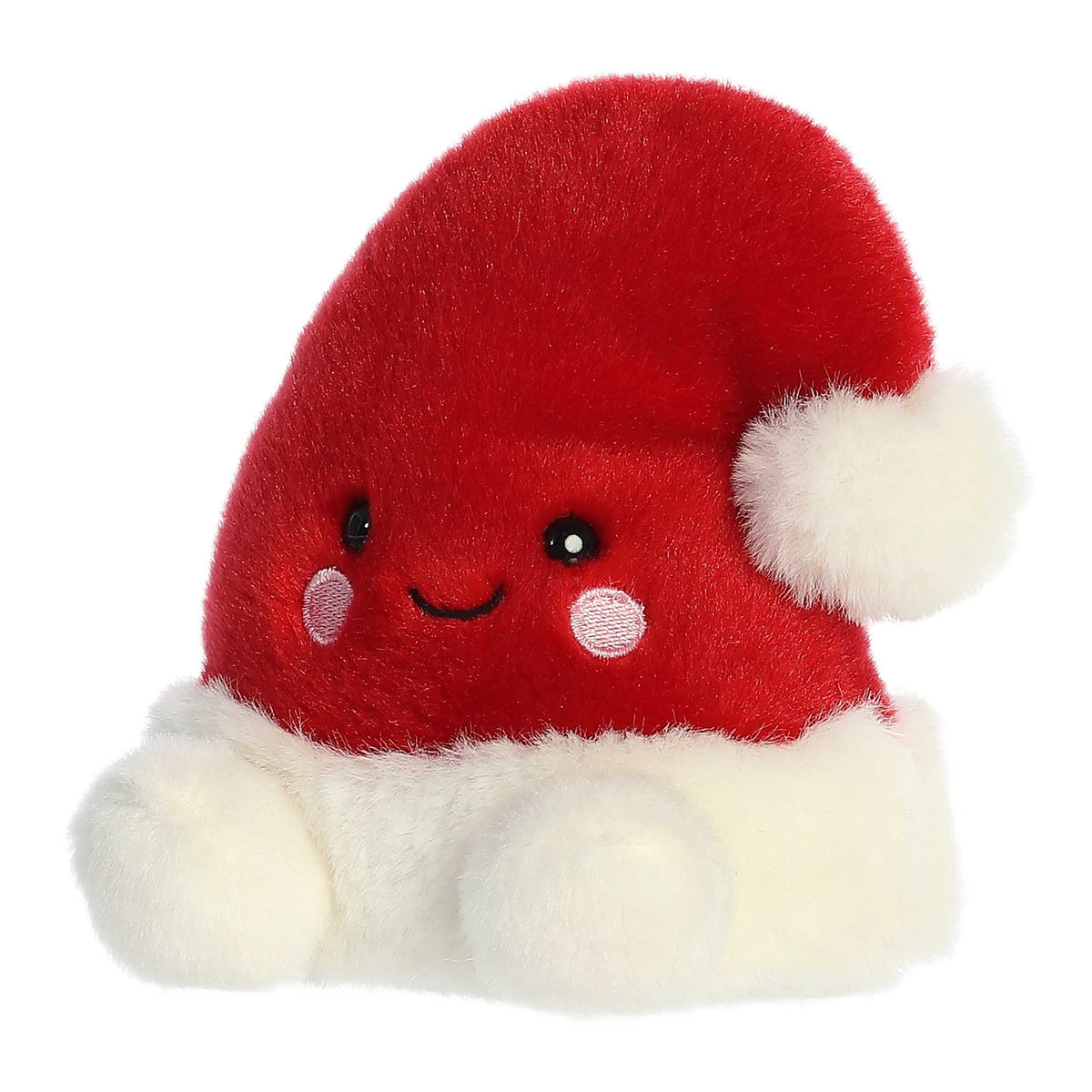 Aurora Palm Pals Topper Santa Hat 5 inch Plush Stuffed Animal Toy