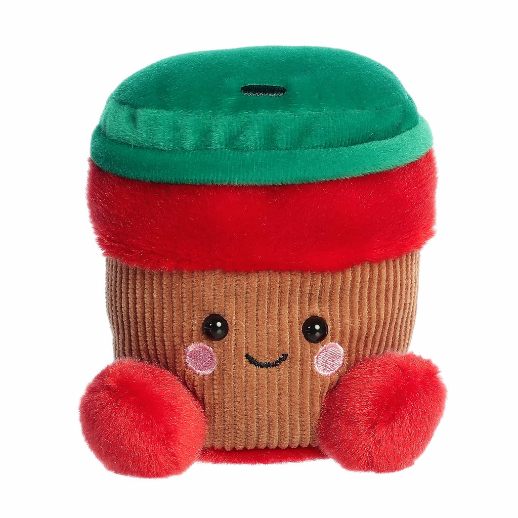 Aurora Palm Pals Jo Peppermint Mocha 5 inch Plush Stuffed Animal Toy