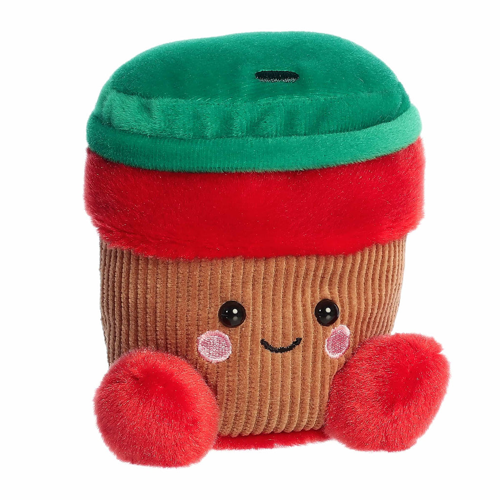 Aurora Palm Pals Jo Peppermint Mocha 5 inch Plush Stuffed Animal Toy