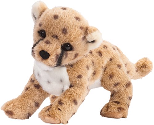 Douglas Cuddle Chillin' Cheetah Cub 14" Plush Stuffed Animal Toy #1827