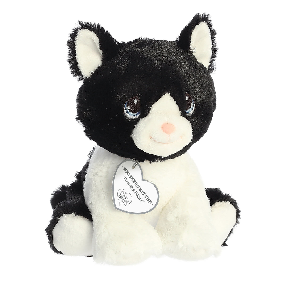 Aurora Precious Moments Whiskers Kitten Plush Stuffed Animal Toy 8.5" #15860