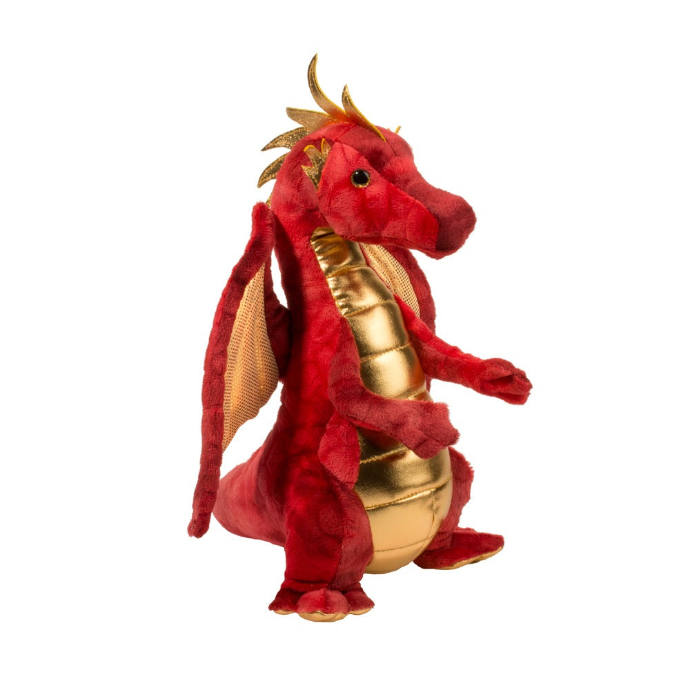Douglas Cuddle Eugene Red Dragon 11" Plush Stuffed Animal Toy #731