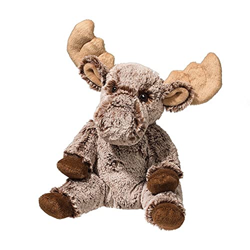 Douglas Cuddle Marshall Moose Pudgie, Small 8" Plush Stuffed Animal Toy #7740