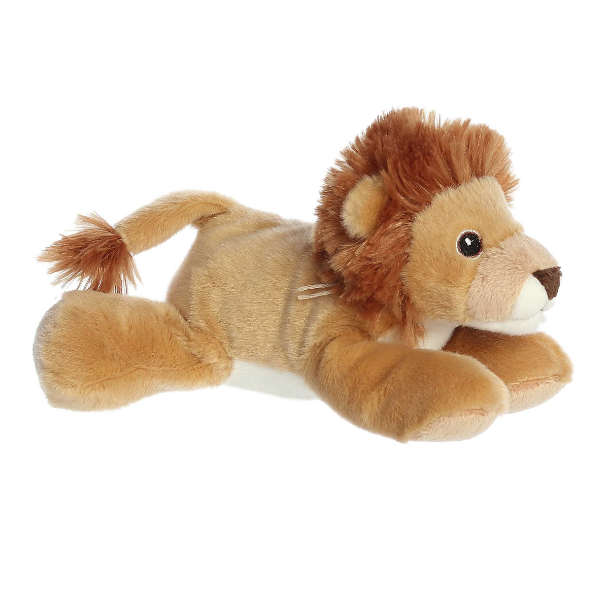 Aurora 8" Eco Softies Lion Plush Stuffed Animal Toy #35122