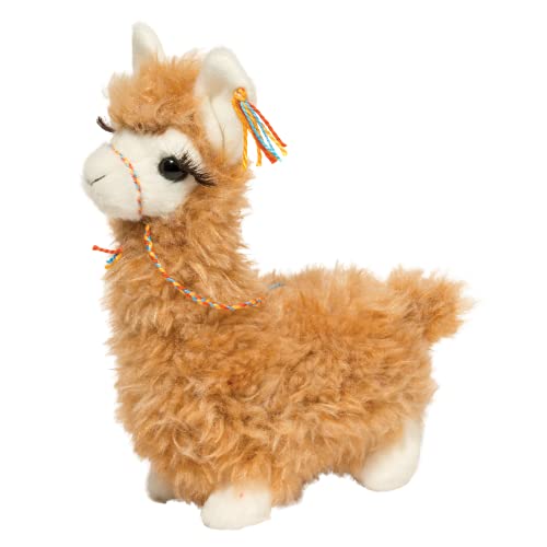 Douglas Cuddle Lil' Wolly Llama 6" Plush Stuffed Animal Toy #1529