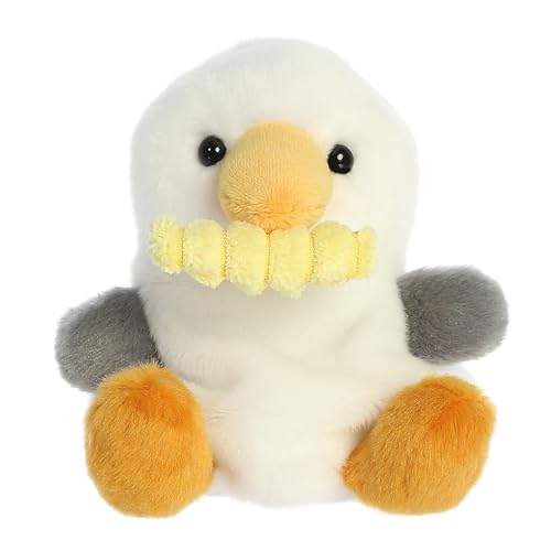 Aurora Palm Pals Buoy Seagull with Fry 5 inch Plush Stuffed Animal Toy #33911